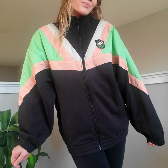 NWT LRG High Plains Track Jacket Zip Up Men's Medium - Picture 3 of 15